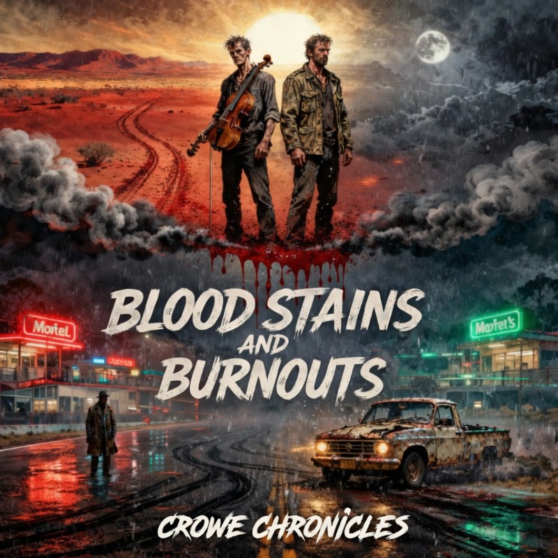 BLOODSTAINS AND BURNOUTS